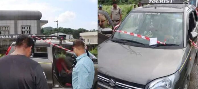 Dead bodies of man and woman were found in car