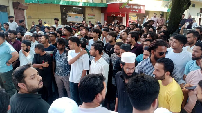 Muslim youth beaten up