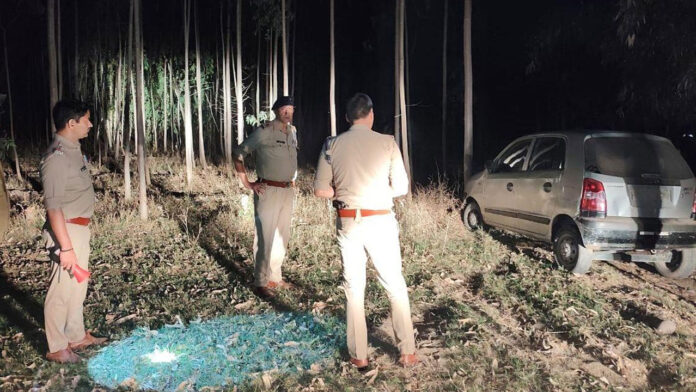 Cow smuggler shot in the leg