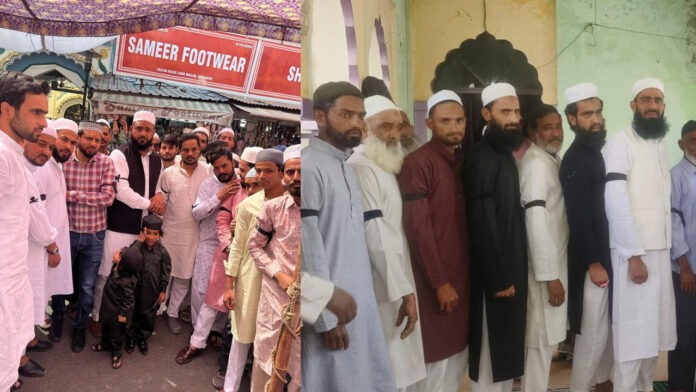 Protested against Waqf Bill by wearing black band