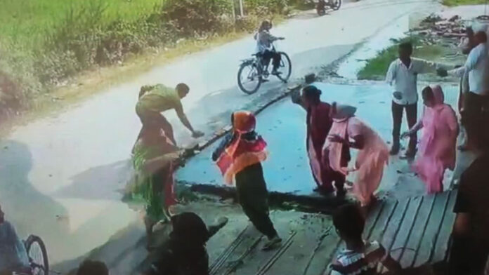 Women got into a fierce fight