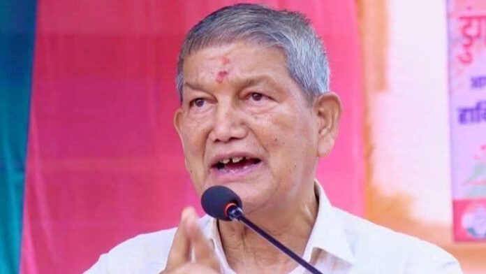 Harish rawat made a scathing attack on BJP-RSS