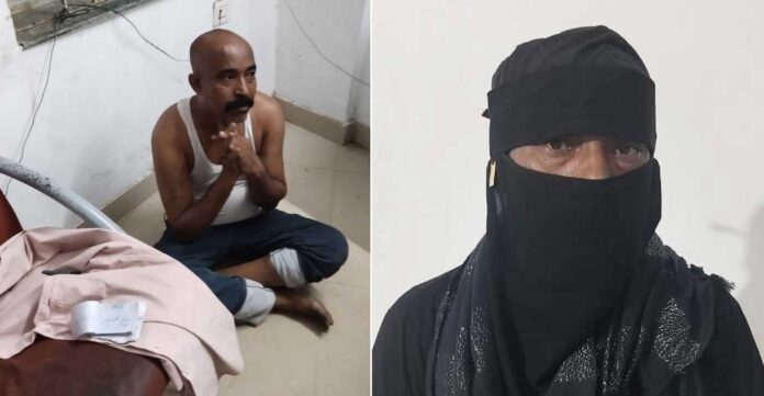 Pramod Soni in burqa