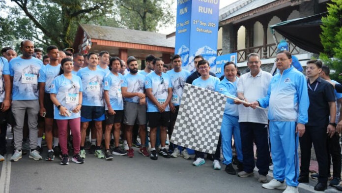 CM Dhami flags off Adi Kailash Ultra Marathon Promo Run
